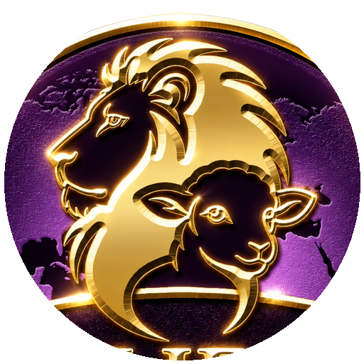 Try Jesus Media lion and lamb emblem